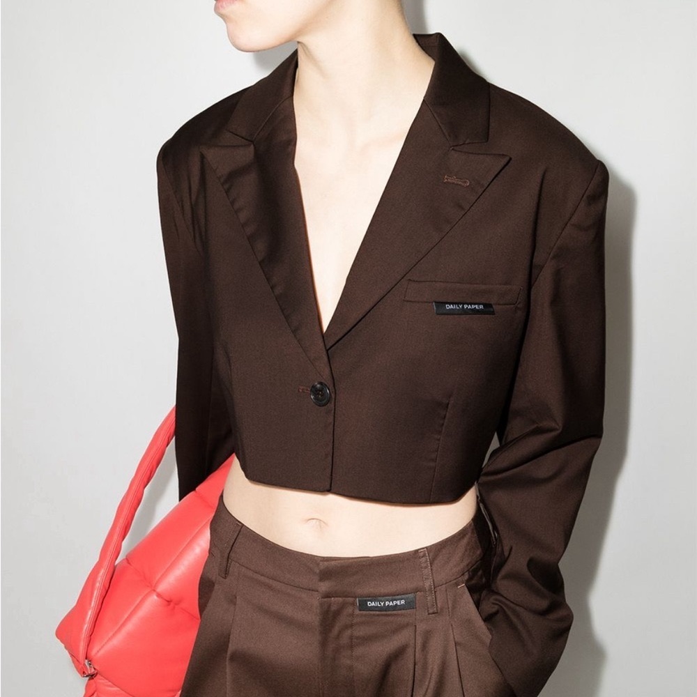 DAILY PAPER | cropped blazer